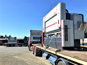 The new Dener - Puma XL CNC 220 ton folding machine is delivered.