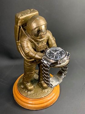 Omega Watch Display Sculpture.