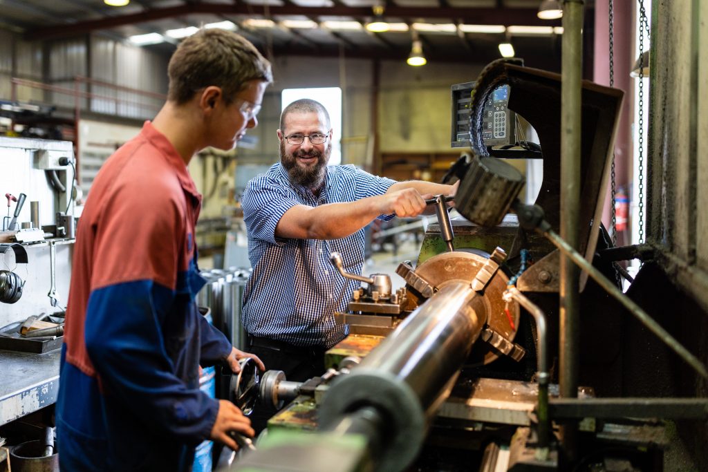 Fabrication Manager Ian Peddie